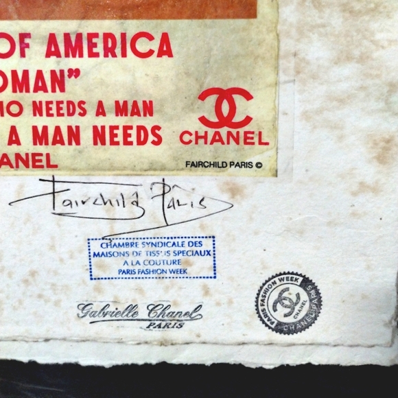 Marilyn Monroe, Paris Magazine, with Coco Chanel Quote..Print by Fairchild Paris - Picture 6 of 10